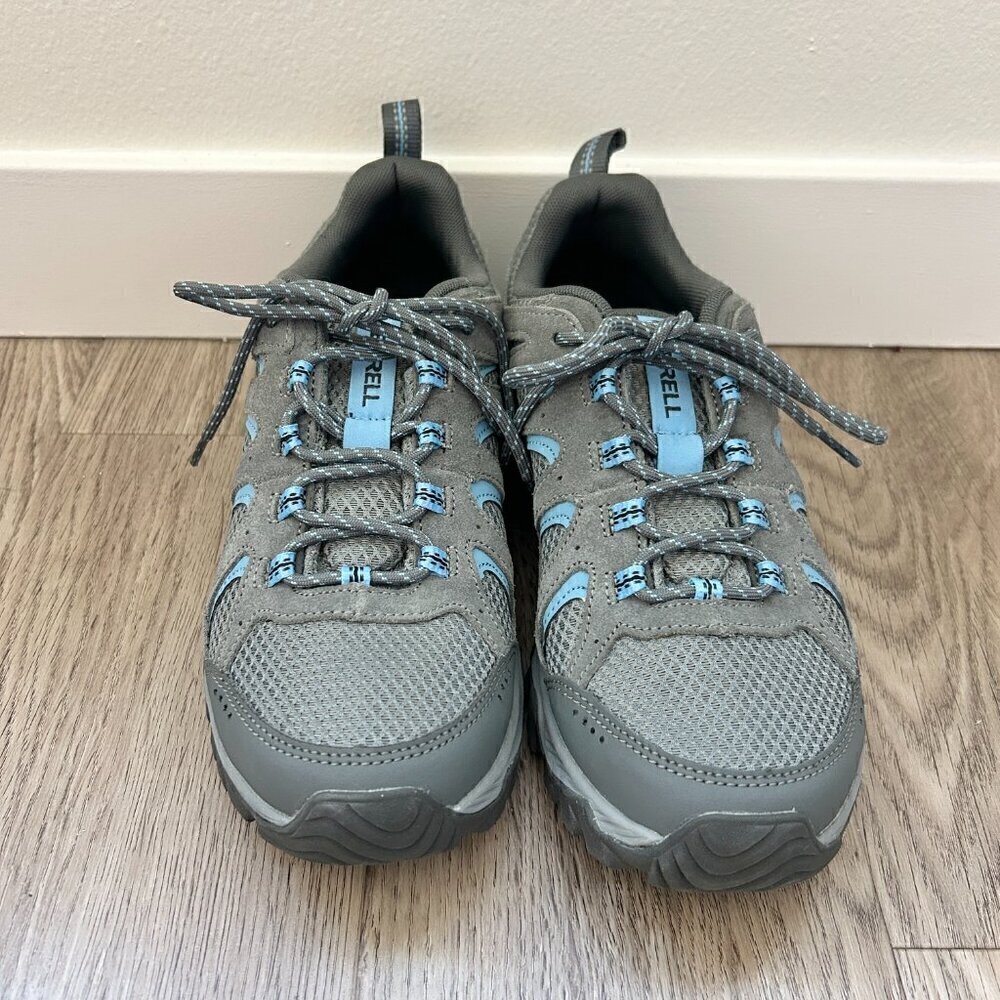 Merrell Women's Oakcreek Hiking Shoes in Paloma Gray Blue Size 9 - Picture 3 of 9